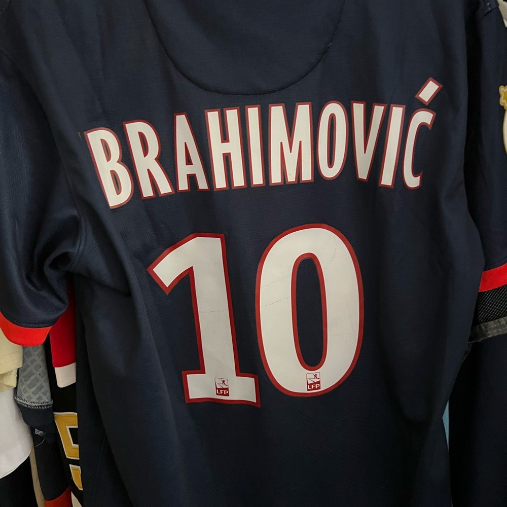 Men’s Vintage PSG Ibrahimovic Jersey
